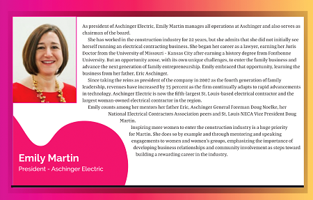 Emily Martin - President of Aschinger Electric