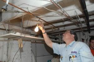 Test Light Fixture Mounts