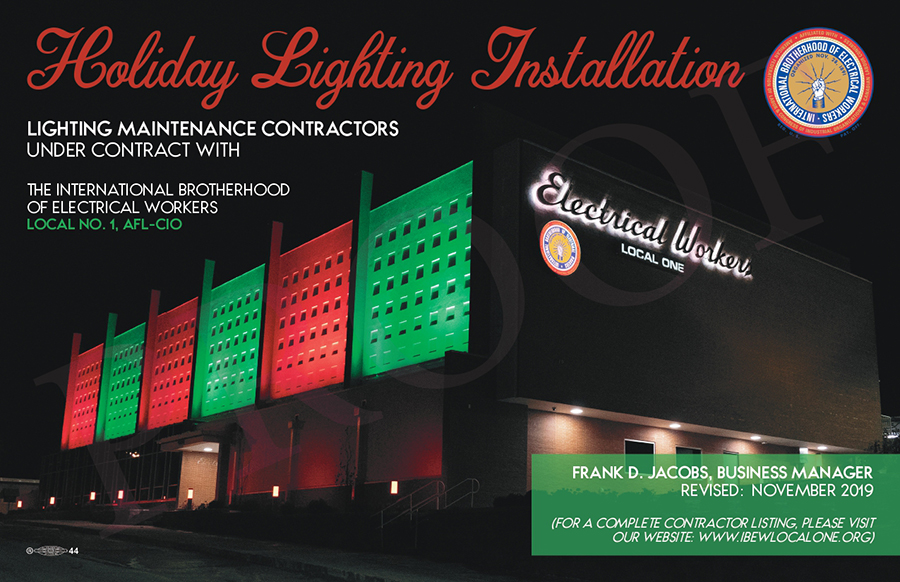 Holiday Lighting Installation